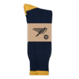 Caburn Contrast Socks - Navy