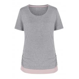 Asquith Bend It Tee - Grey Marl