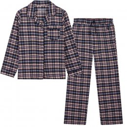 Komodo Womens Jim Jam Pyjama Set - Small Check