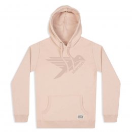 Womens Logo Pullover Hoodie - Faded Pink