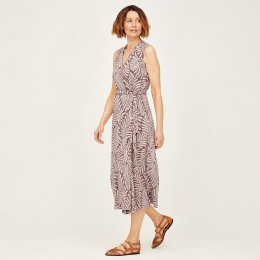Thought Ivy Palms Wrap Front Dress