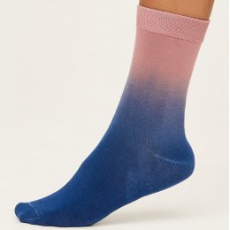 Thought Damson Purple Dip Dye Bamboo Socks - UK4-7