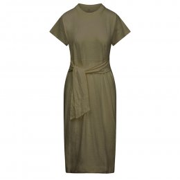 Komodo FONDA - GOTS Organic Cotton Jersey Dress Moss
