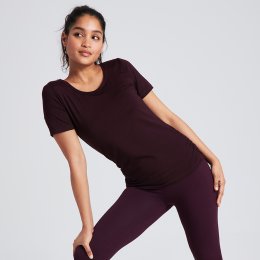 Asquith Bend It Tee - Mulberry