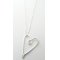 La Jewellery Recycled Petit Love Silver Necklace