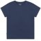 Women's Boxy Plain T-Shirt - Navy