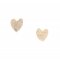 People Tree Silver Heart Stud Earrings