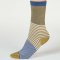 Thought Blue Slate Katleen Stripe Socks - UK 4-7