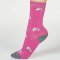 Thought Violet Pink Lula Cat Socks - UK 4-7